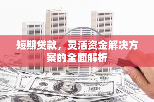 宿豫短期贷款，灵活资金解决方案的全面解析