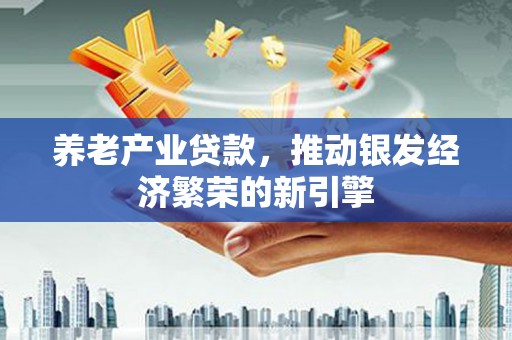 宿豫养老产业贷款，推动银发经济繁荣的新引擎