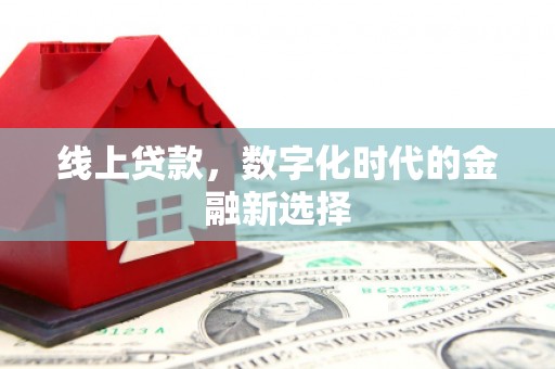 宿豫线上贷款，数字化时代的金融新选择