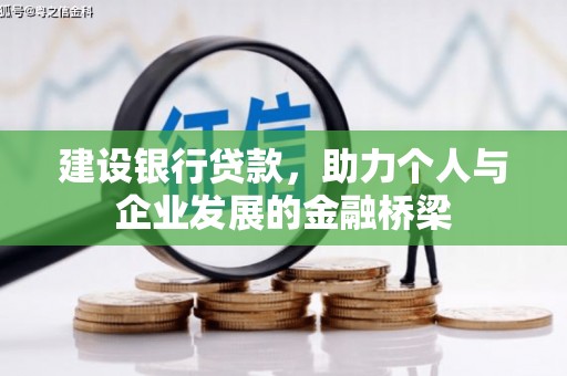 宿豫建设银行贷款，助力个人与企业发展的金融桥梁