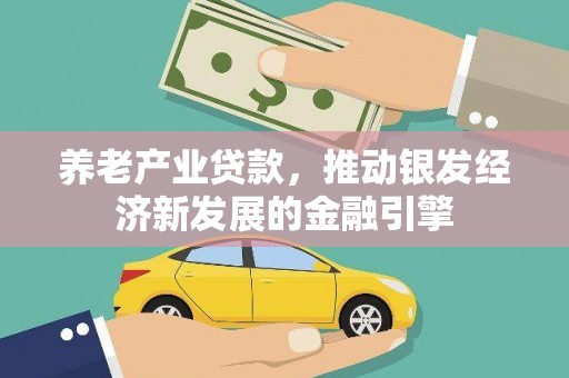宿豫养老产业贷款，推动银发经济新发展的金融引擎