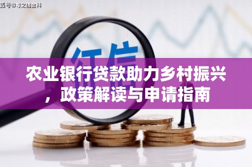 宿豫农业银行贷款助力乡村振兴，政策解读与申请指南